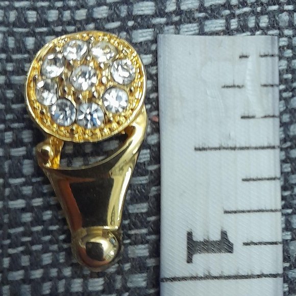 Park Lane Gold Tone and Crystal Earrings - Picture 7 of 7